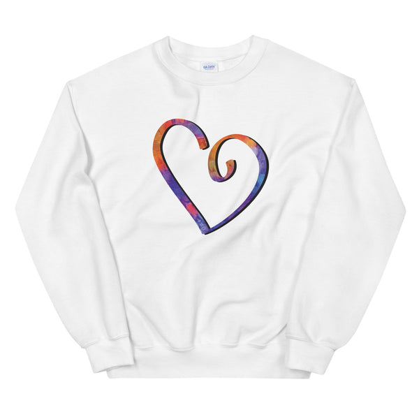Open Heart Unisex Sweatshirt (More Colors)