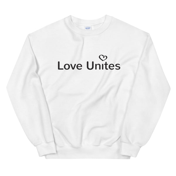 Love Unites Heart Unisex Sweatshirt (More Colors)