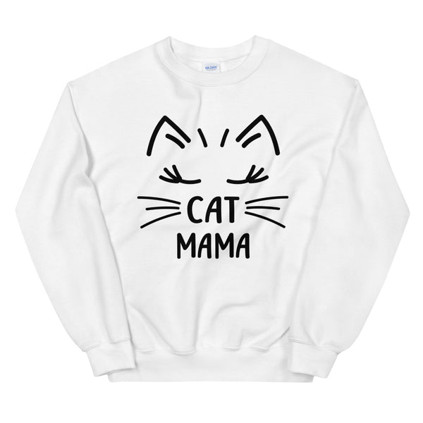 Cat Mama Unisex Sweatshirt (More Colors)