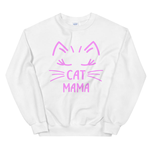 Cat Mama Unisex Sweatshirt (More Colors)