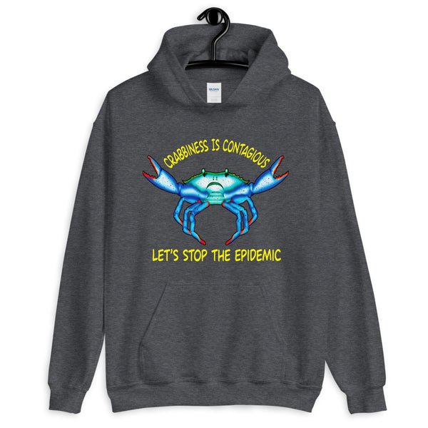 Crabby Unisex Hooded Sweatshirt (More Colors)