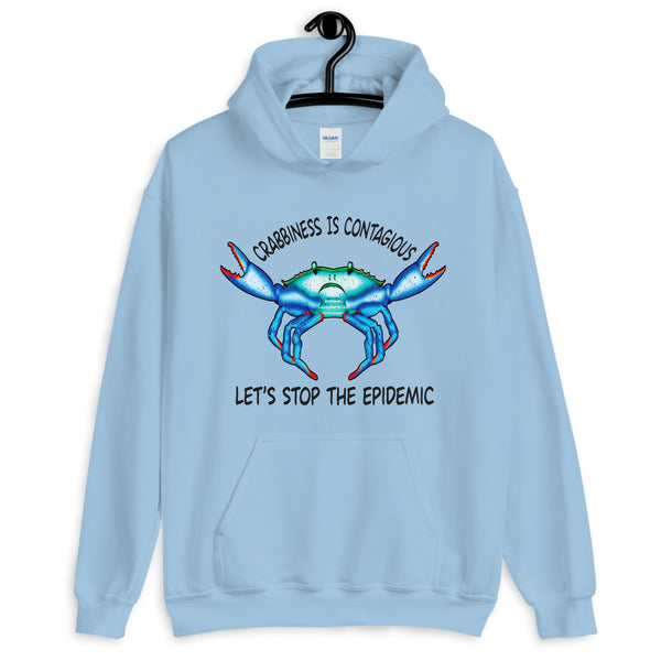 Crabby Unisex Hooded Sweatshirt (More Colors)