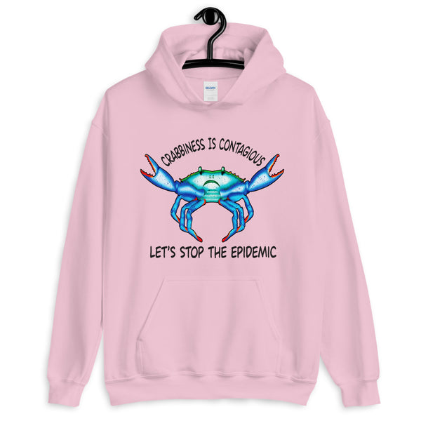 Crabby Unisex Hooded Sweatshirt (More Colors)
