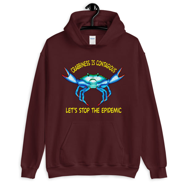 Crabby Unisex Hooded Sweatshirt (More Colors)