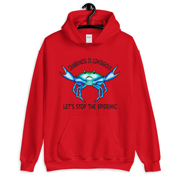 Crabby Unisex Hooded Sweatshirt (More Colors)