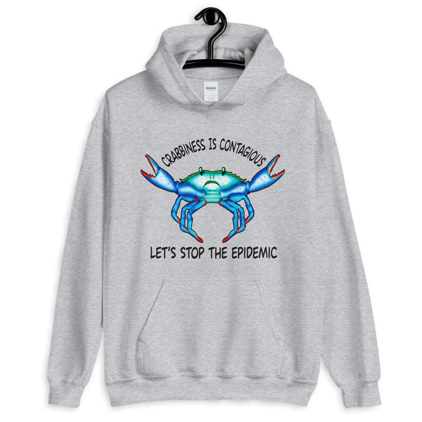 Crabby Unisex Hooded Sweatshirt (More Colors)