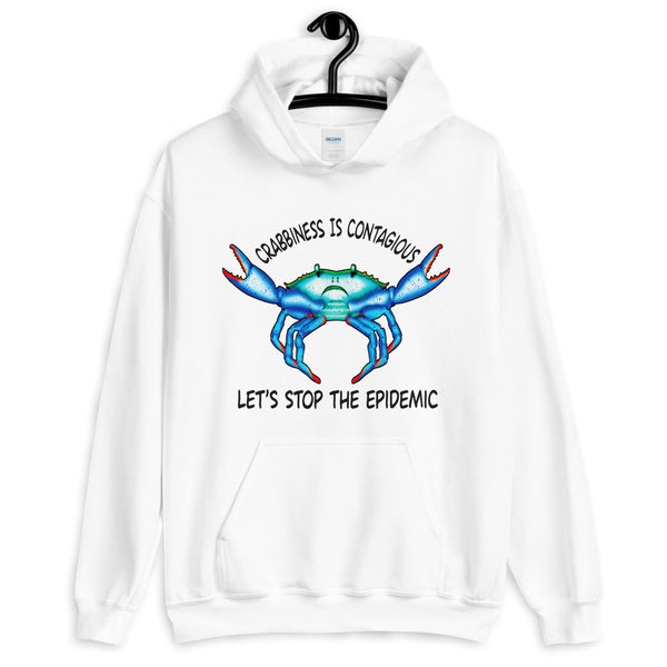 Crabby Unisex Hooded Sweatshirt (More Colors)