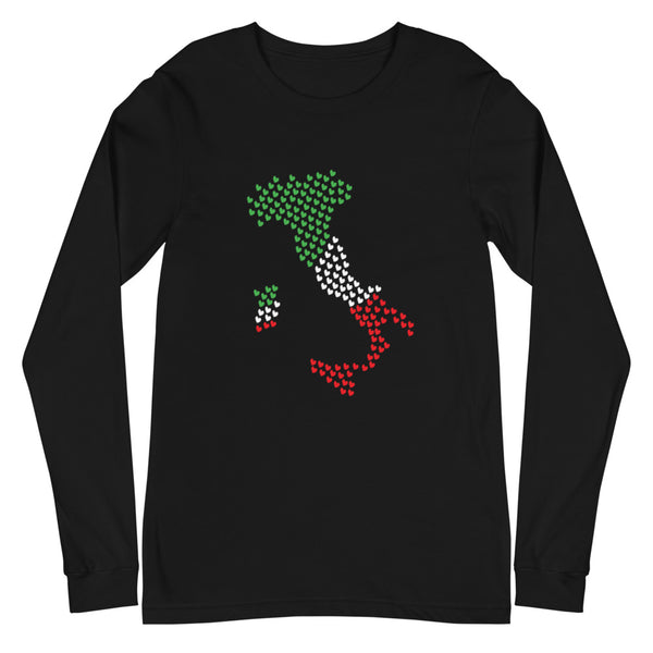 Love Italy Unisex Long Sleeve Tee (More Colors)