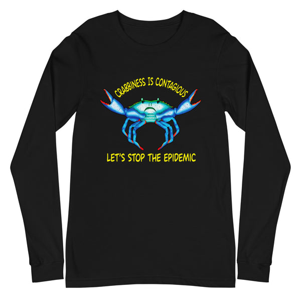 Crabby Unisex Long Sleeve Tee (More Colors)