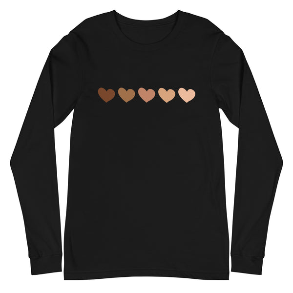 One Human Race Unisex Long Sleeve Tee (More Colors)