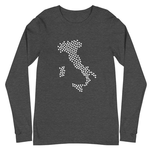 Love Italy Unisex Long Sleeve Tee (More Colors)