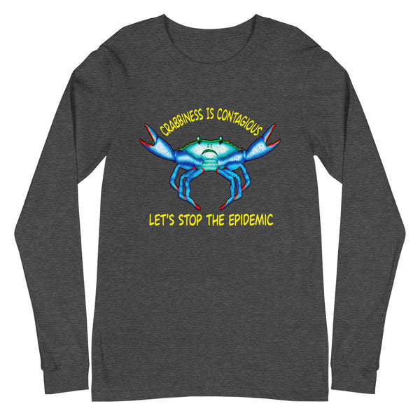 Crabby Unisex Long Sleeve Tee (More Colors)