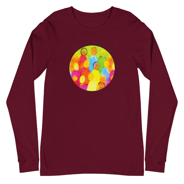 Multi-Cultural Unisex Long Sleeve Tee (More Colors)