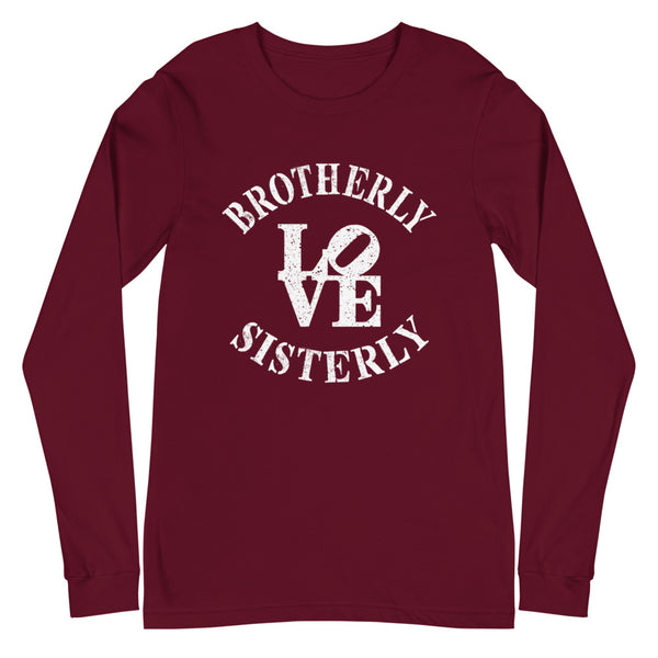 Brotherly Love Sisterly Love Unisex Long Sleeve Tee (More Colors)