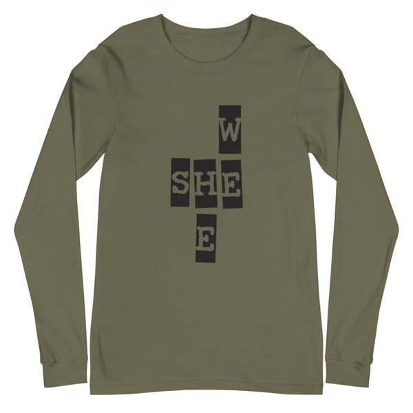 We She He Unisex Long Sleeve Tee (More Colors)