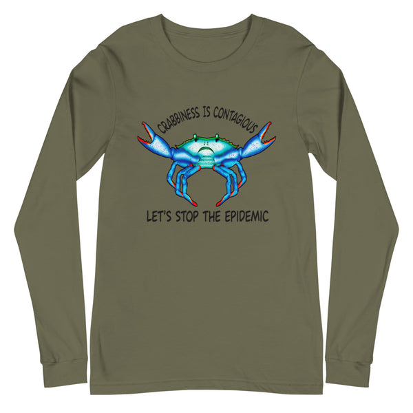 Crabby Unisex Long Sleeve Tee (More Colors)
