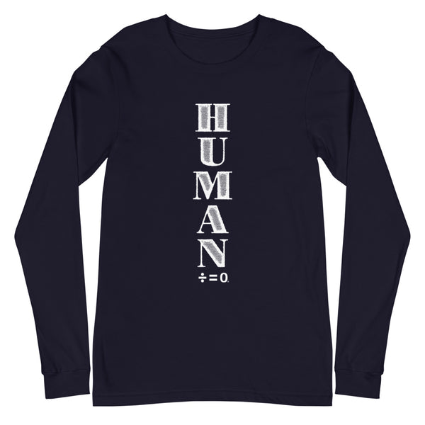 Human Unisex Long Sleeve Tee (More Colors)