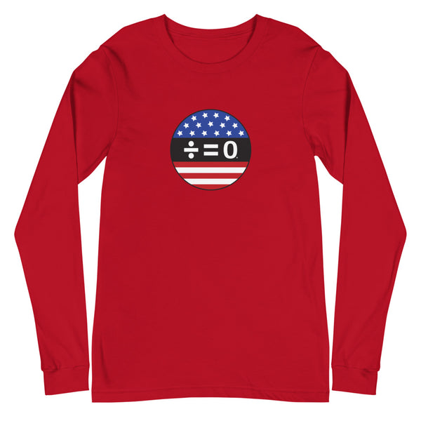 American Unity Symbol Unisex Long Sleeve Patriotic Tee (More Colors)