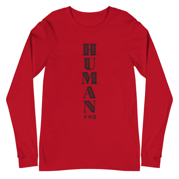 Human Unisex Long Sleeve Tee (More Colors)