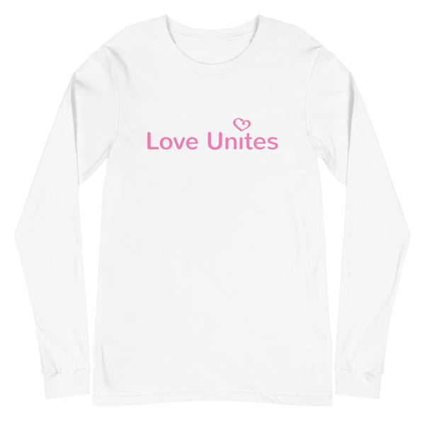 Love Unites Heart Unisex Long Sleeve Tee (More Colors)