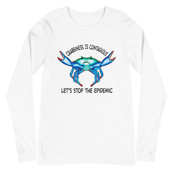 Crabby Unisex Long Sleeve Tee (More Colors)