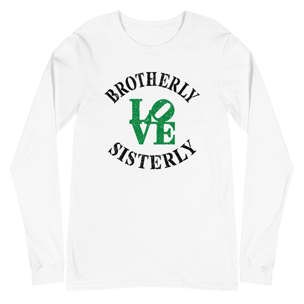 Eagles Brotherly Love Sisterly Love Unisex Long Sleeve Tee (More Colors)
