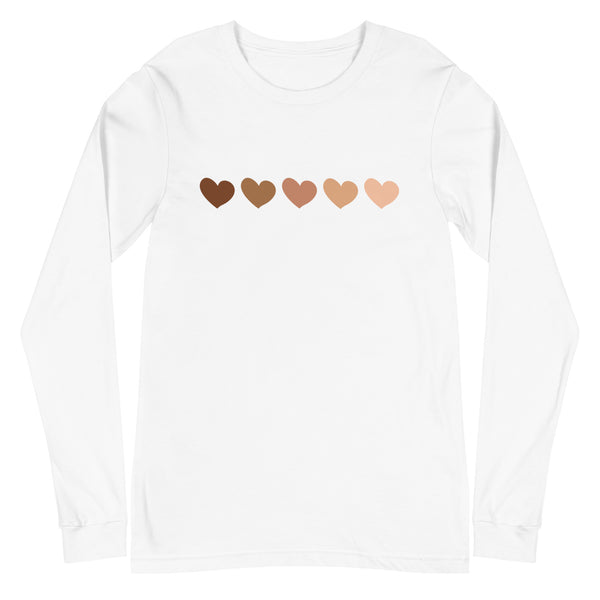 One Human Race Unisex Long Sleeve Tee (More Colors)