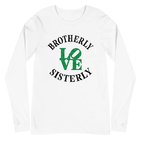 Brotherly Love Sisterly Love Unisex Long Sleeve Tee (More Colors)
