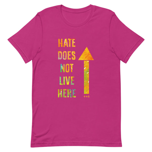 Hate Does Not Live Here Premium Unisex Tee (More Colors)