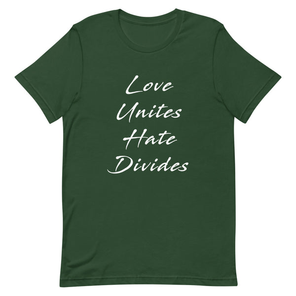 Love Unites Premium Unisex Tee (Dark/More Colors)