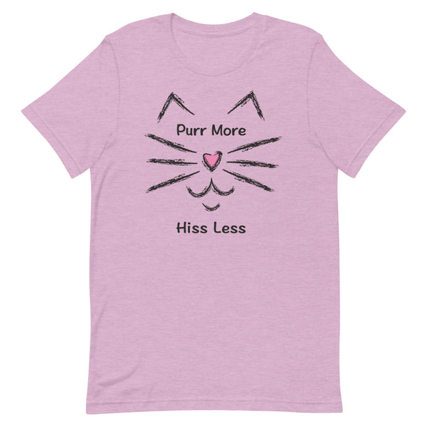 Purr More Hiss Less Premium Unisex Tee (More Colors)