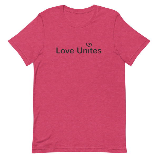 Love Unites Heart Premium Unisex Tee (More Colors)