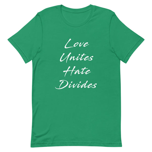 Love Unites Premium Unisex Tee (Dark/More Colors)