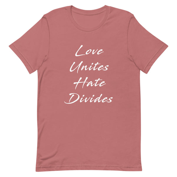 Love Unites Premium Unisex Tee (Dark/More Colors)