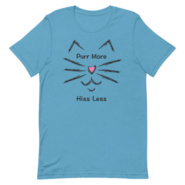 Purr More Hiss Less Premium Unisex Tee (More Colors)