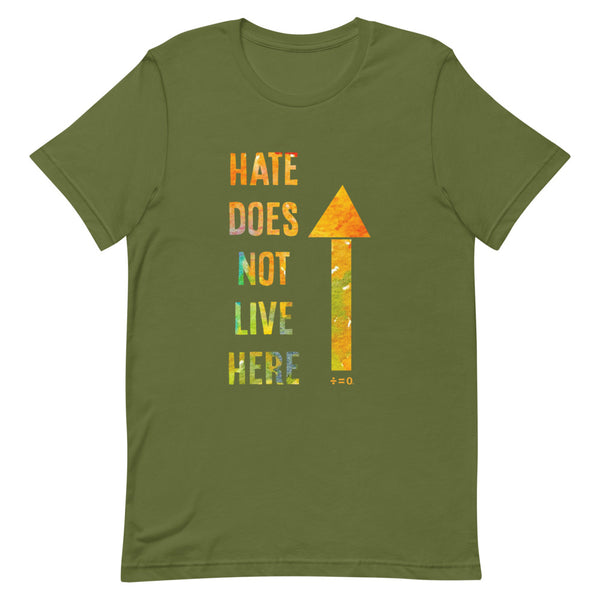 Hate Does Not Live Here Premium Unisex Tee (More Colors)