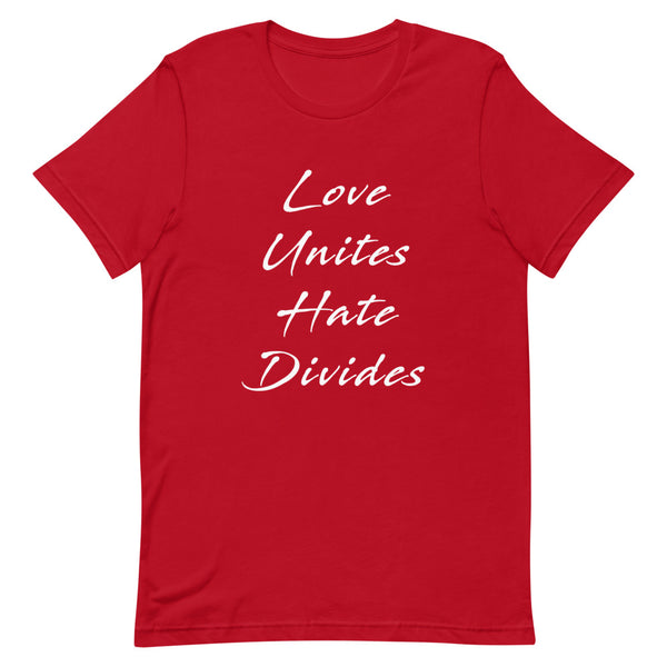 Love Unites Premium Unisex Tee (Dark/More Colors)