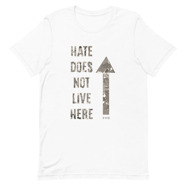 Hate Does Not Live Here Premium Unisex Tee (Neutral/More Colors)