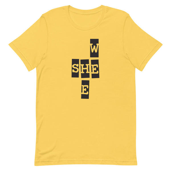 We She He Premium Unisex Tee (More Colors)