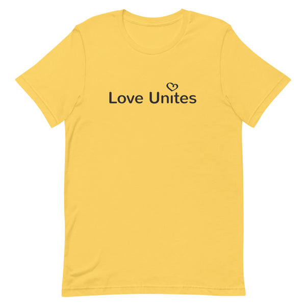Love Unites Heart Premium Unisex Tee (More Colors)