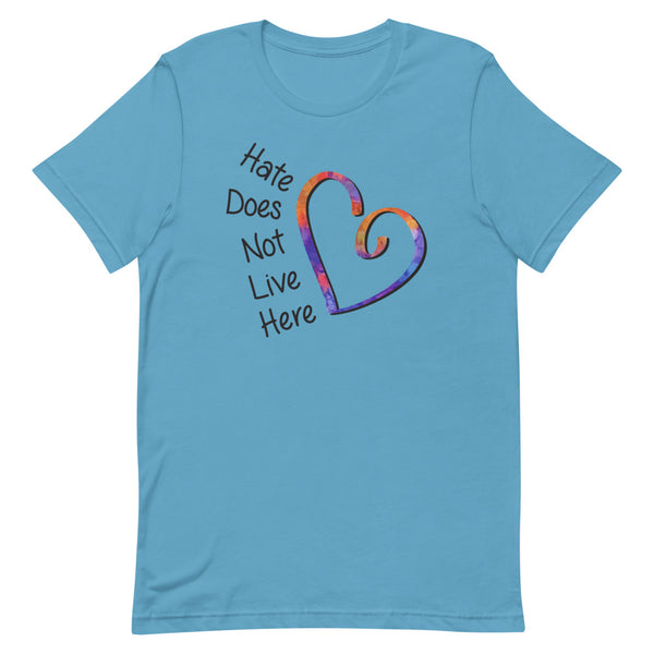 Hate Does Not Live Here Premium Unisex T-Shirt (More Colors)
