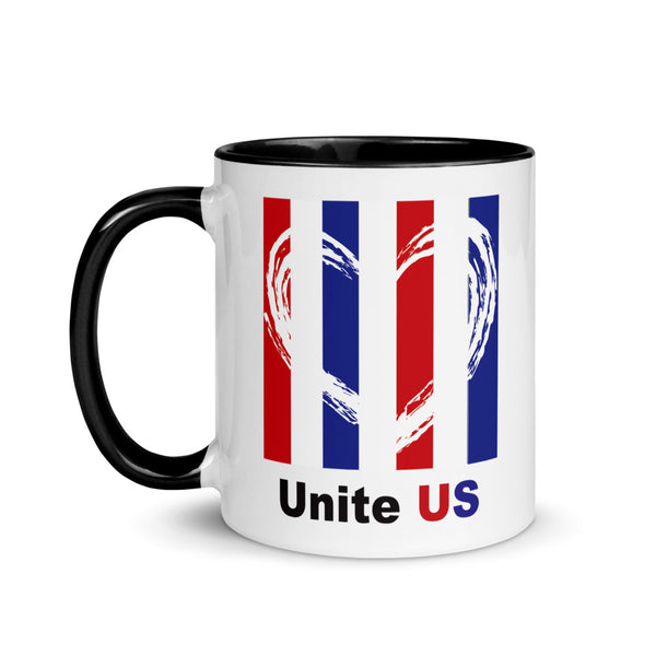 Bring US Together Patriotic Mug with Color Accents (More Colors)