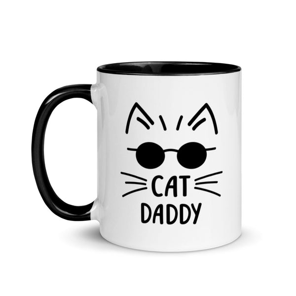 Cat Daddy Mug with Color Accents (More Colors)
