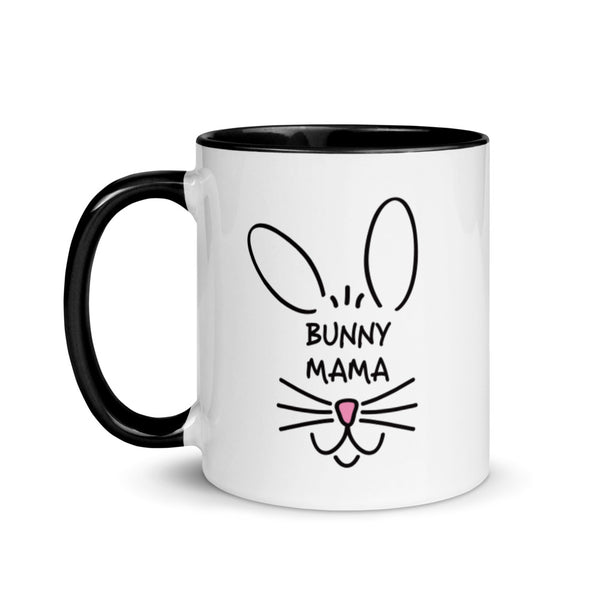 Bunny Mama Mug with Color Accents (More Colors)