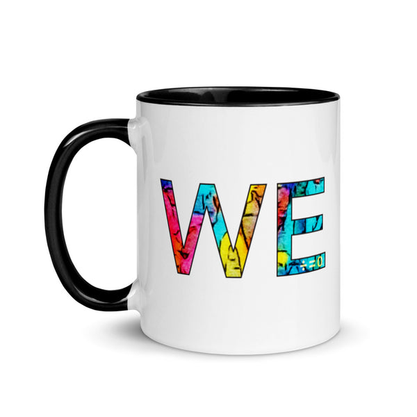 We Mug with Color Accents (More Colors)