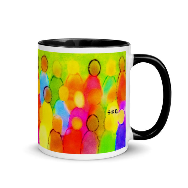 Multi-Cultural Mug with Color Accents (More Colors)