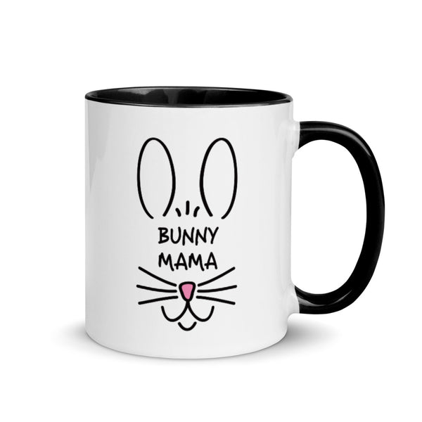 Bunny Mama Mug with Color Accents (More Colors)