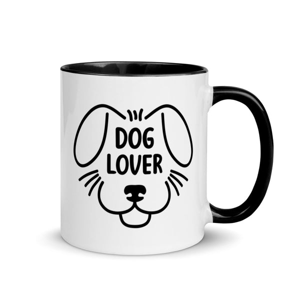 Dog Lover Mug with Color Accents (More Colors)