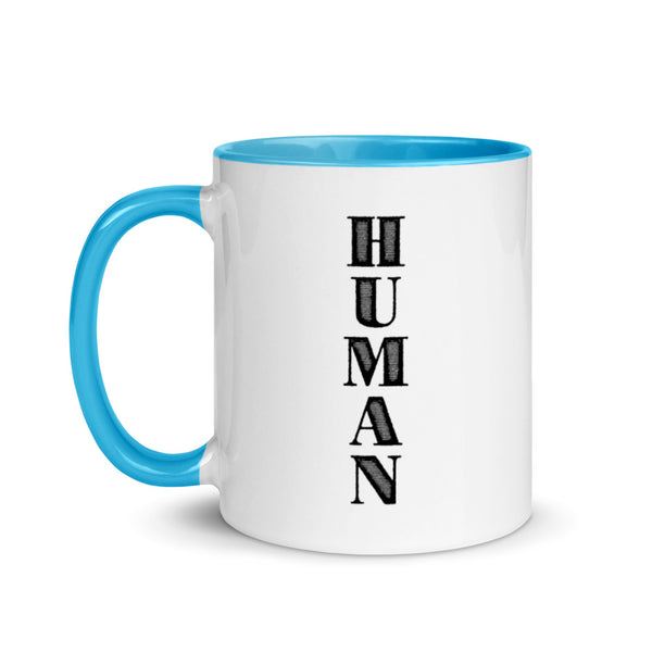 Human Mug with Color Accents (More Colors)