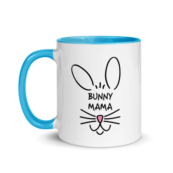 Bunny Mama Mug with Color Accents (More Colors)